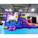 0.55mm PVC Unicorn Bouncy Houses Inflatable Bouncer Slide