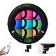Remote Control 18 Inch LED Ring Light Portable Full CCT 2800 9990K Makeup Kit With Mirror