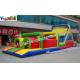 Professional Kids Cool 0.55mm PVC tarpaulin Inflatables Obstacle Course Rentals