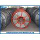 28mm 480kN 12 Strands Anti twisted Galvanized Braided Steel Wire Rope Overhead Conductor Stringing