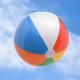 Nontoxic Custom Printed PVC Beach Ball Thickened Reusable For Kids