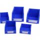 Customized Color Open Hopper Front Bins for Plastic Stackable Warehouse Storage Box