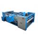 Blue Nonwoven Winding Cutting Machine Encoder Controlled