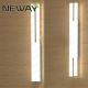Double Lines Contemporary LED Tube Light Wall Lighting 50MM Dia.1000MM 1200MM 1500MM WarmWhite 3000K NaturalWhite 4000K