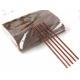 Plastic Drinking Straws in brown color 17 cm or 12 cm length