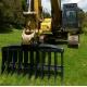 NM400 Excavator Digger Rakes With Quick Coupler