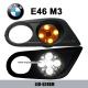 BMW E46 DRL LED Daytime Running Light turn daylights safe drving