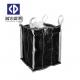 Black Laminated PP Big Bags Inner Partition For Chemical Powder / Mineral / Sand