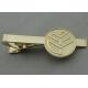 Aluminum, Stainless Steel, Copper Stamping Personalized Tie Bar, Collar Tie Bars With Gold Plating