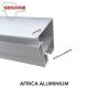 Foshan Silver anodized metal aluminium price per kg factory, aluminium profile