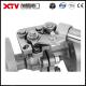 GB/T12237 Standard Industrial Usage Xtv Lever Operated Flange Spring Return Ball Valve