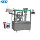 Power 1.1kw Ointment Plastic Hose Filling And Sealing Machine Pharma Machinery Fullautomatic Voltage AC 220V±10% 50Hz