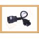 Volvo 8 Pin OBD Extension Cable Female to OBDII 16 Pin Adapter Cable CK-MFTD008