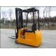 1 Ton Capacity Small 3 Wheels Electric Forklift Max. Lifting Height 90mm