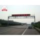 P25 Full Color LED Variable Message Signs , Highway Message Boards Refresh Rate Over 500Hz
