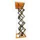 500kg Stationary Hydraulic Scissor Lift Tables Fixed Max Height 4800mm