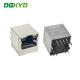 DGKYD511B109AB2A1D 1X1 180 Degree RJ45 Ethernet Connector With LED