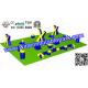 Customized 0.6 mm Inflatable Paintball Arena For Sport Games