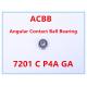 7201 C P4A GA Angular Contact Ball Bearing