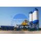 HZS50 Stationary Concrete Batching Plant With Concrete Mixer And Batching Machine