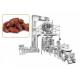 Automatic CE Approval 130WPM Snack Food Packaging Machine For Nuts