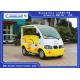 4 Seaters Electric Security Patrol Vehicles With 2pcs Rear View Mirror / Club Car Golf Buggy