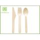 Taste Free Disposable Wooden Teaspoons Eco Friendly Disposable Tableware For Weddings