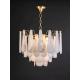 Minimalist Modern Decorative Lamps 80lm Alabaster Stone Chandelier