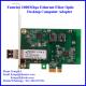 Gigabit Ethernet NIC Card SFP Slot 1 Port Desktop Computer Network Card 1000BASE