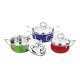 Modern Kitchen Cookware Set , High Standard 6 / 8 Pcs ss Cookware Sets