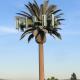 ODM 30m Artificial Palm Tree Disguised Cell Towers Galvanized Steel Telecom Pole