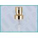 FEA 15mm Perfume Spray Pump , Shiny Gold Screw Mist Spray Pump For Fragrance