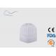 60 / 80G Cooking Head Cover , Dust Proof Cap Round Top / Pleated Style