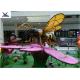 Outdoor butterfly Animatronic Animals Realistic Custom Insects Flower Decoration