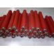 Rubber Coating Active High Speed Conveyor Rollers For Production Line Machine