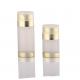 Airless Bottle 30ml 60ml  Double Chamber Plastic Cosmetic Containers ODM Vacuum Cosmetic Bottle