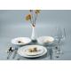 Distinctive 12Pcs Oblong Ceramic Dinnerware Set For Banquet