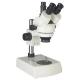 Light Compound Stereo Zoom Microscope For LED Components Transmit Halogen Lamp