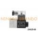 2V025-1/4 2/2 Way Pneumatic Solenoid Valve 24VDC 12VDC