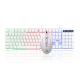 3D Anti Skid Roller Gaming Keyboard Mouse Combo With Fashionable LED Lights