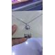 Latest product super quality China sale jewelry charm white stainless steel necklace whole  XW241
