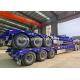 ISO CCC SGS Semi Lowbed Trailer 30t 100t 3 Axle Low Bed Trailer