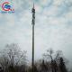 HDG Metal OEM Monopole Telecommunications Tower Galvanized Steel Pole GR65