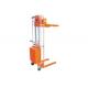 Overload Protection Semi Electric Hydraulic Mini Pallet Stacker Capacity 400Kg