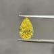 1.66ct VVS2 Lab Grown Canary Diamond CVD HPHT Fancy VIVID Yellow