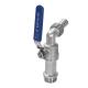 Nominal Pressure Pn1.6MPa Stainless Steel Garden Faucet with Thread and Water Media