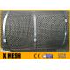 Hole 75mm Stainless Steel Woven Wire Mesh Roll ASTM A853