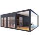 Luxury Customizable Color And Glass Portable 20FT 40FT Prefab Flat Pack Container House With Factory Price