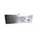 UK QWERTY Desk Top Ndustrial Keyboard Mouse With 38.Mm Tracker Ball CE Listed