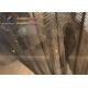 Grey 10m 304 Stainless Steel Wire Mesh Window Curtains